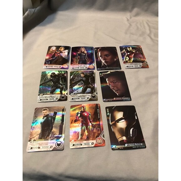 Hero Battle Japanese Trading Cards Marvel Avengers - Picture 1 of 6